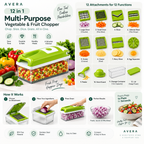 12 in 1 Multi-Purpose Vegetable and Fruit Chopper